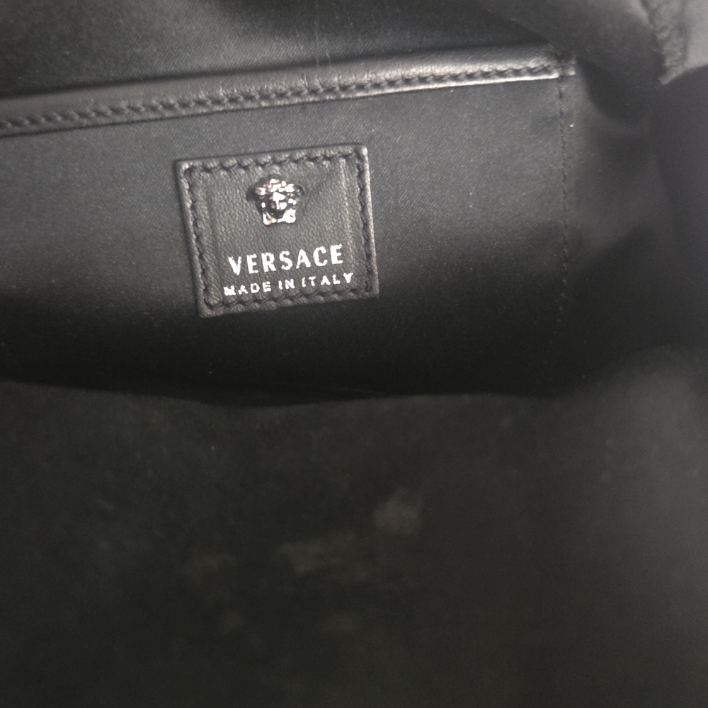 Versace Collection Black Studded Backpack - Picture 3 of 14